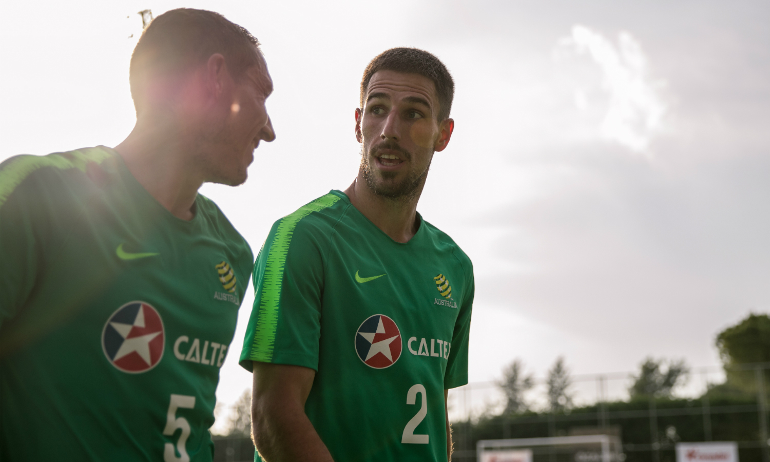 Mark Milligan and Milos Degenek
