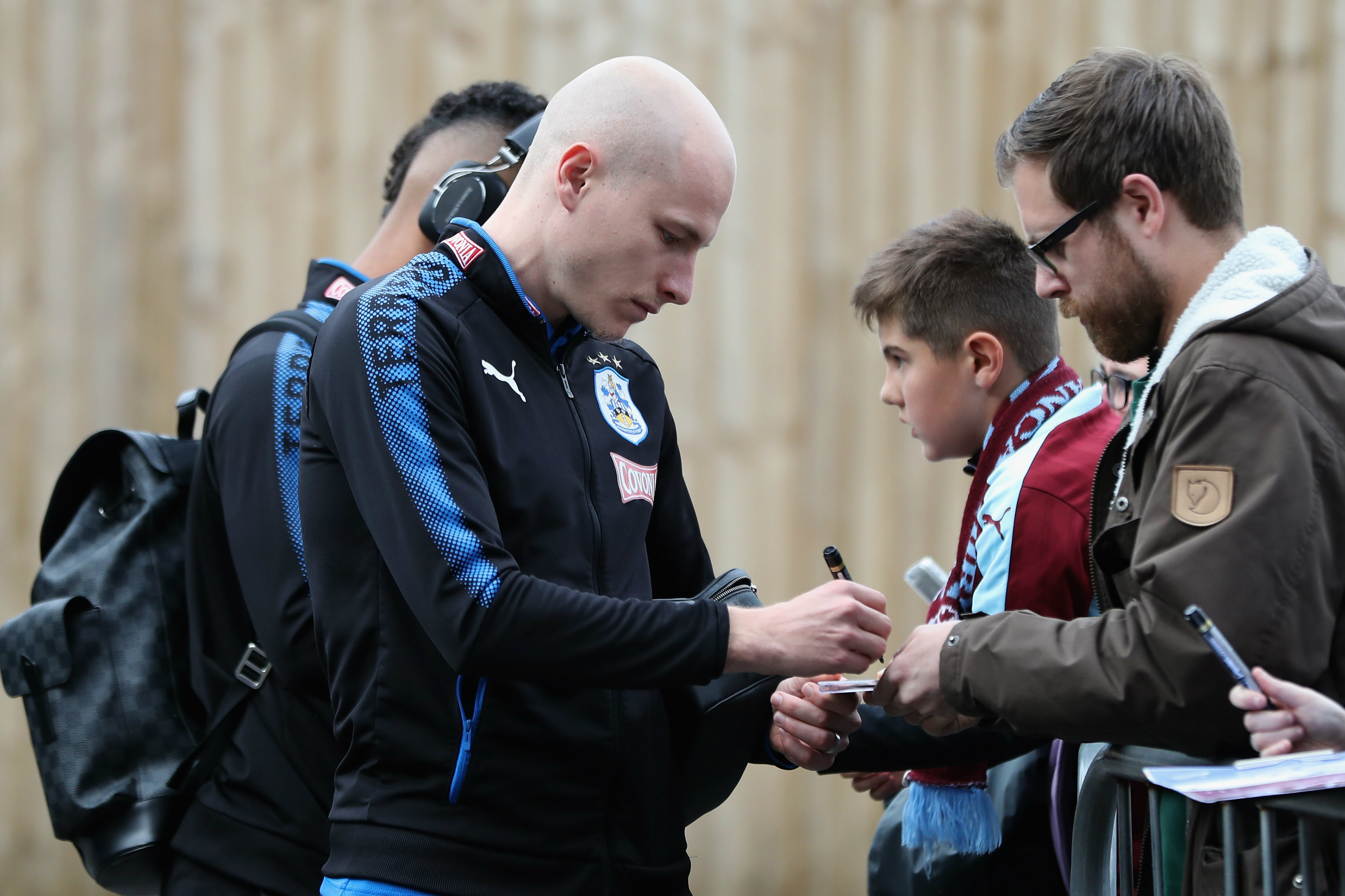 Aaron Mooy has quickly become a fan favourite at Huddersfield Town.