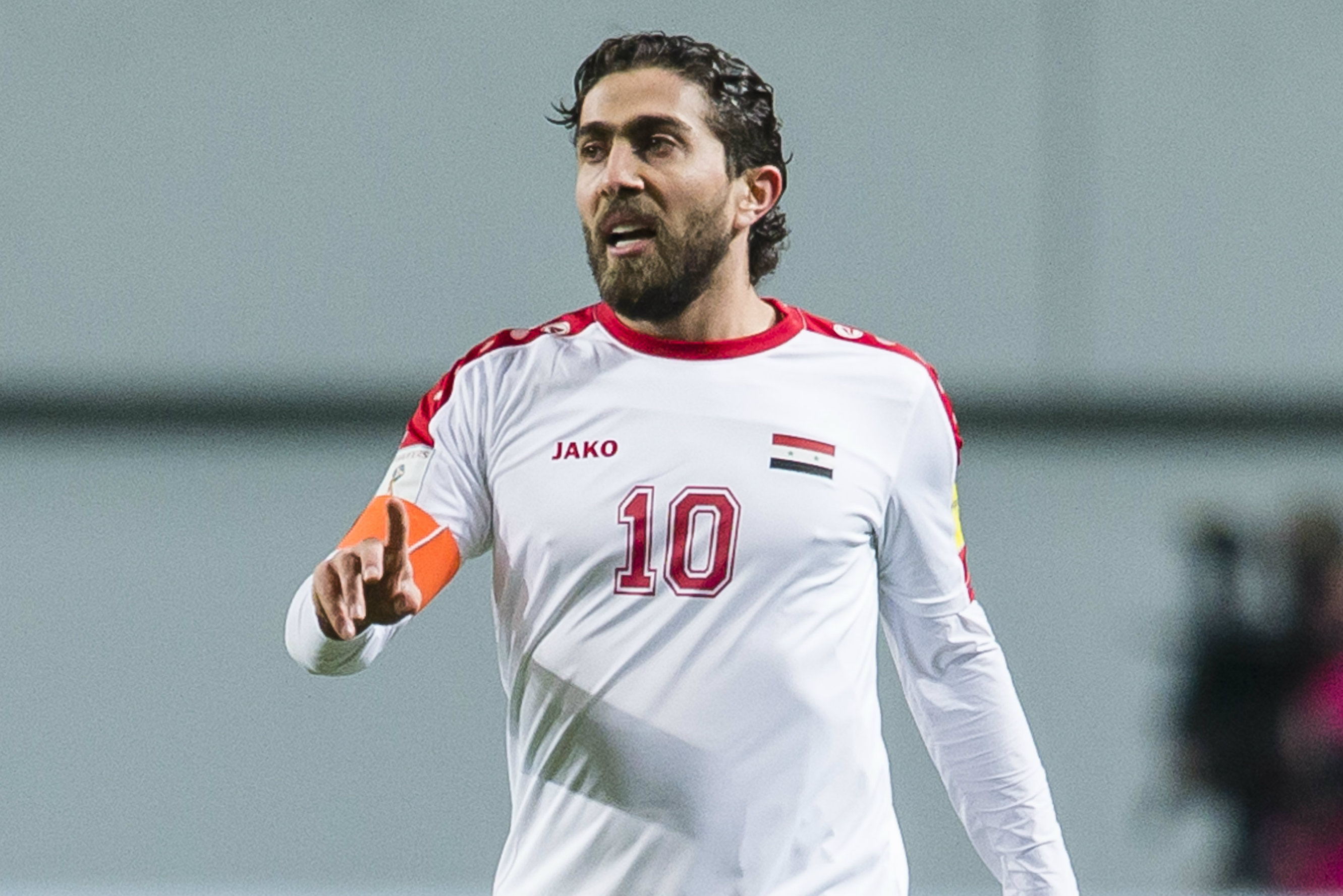 Firas Khatib's goals have been vital for Syria in qualifying.