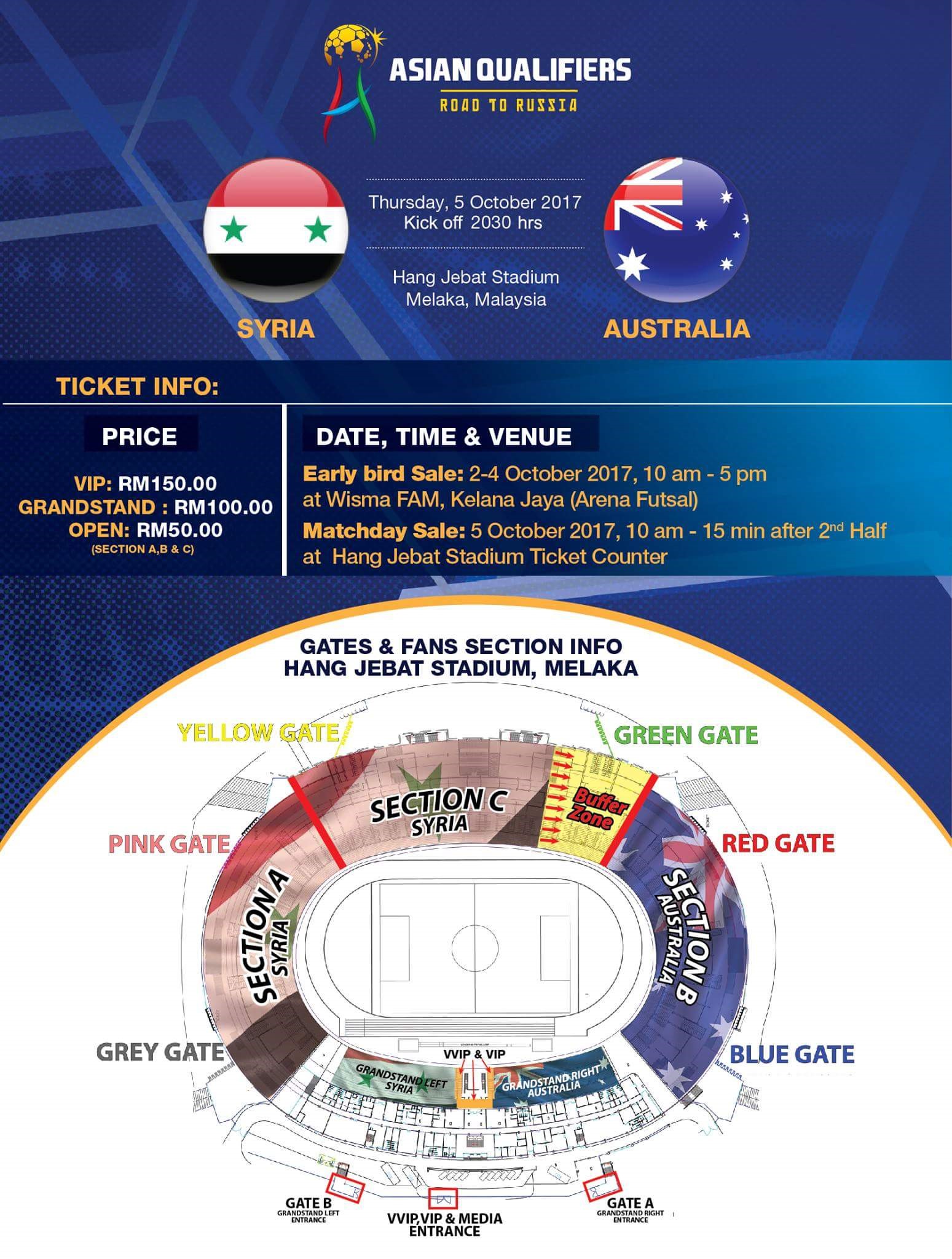 Seating plan in Malaysia