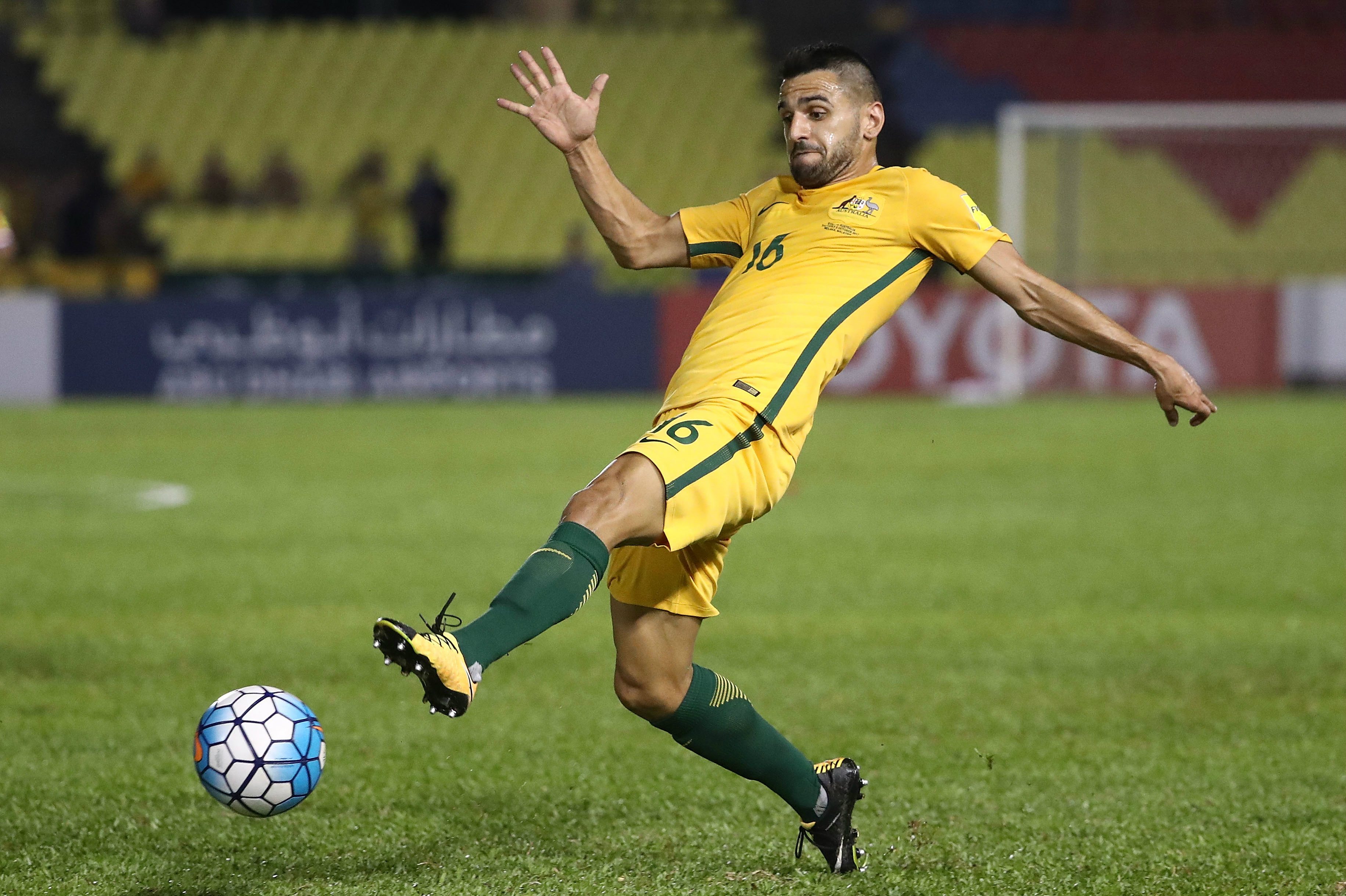 Aziz Behich was excellent down the left win in the first leg.