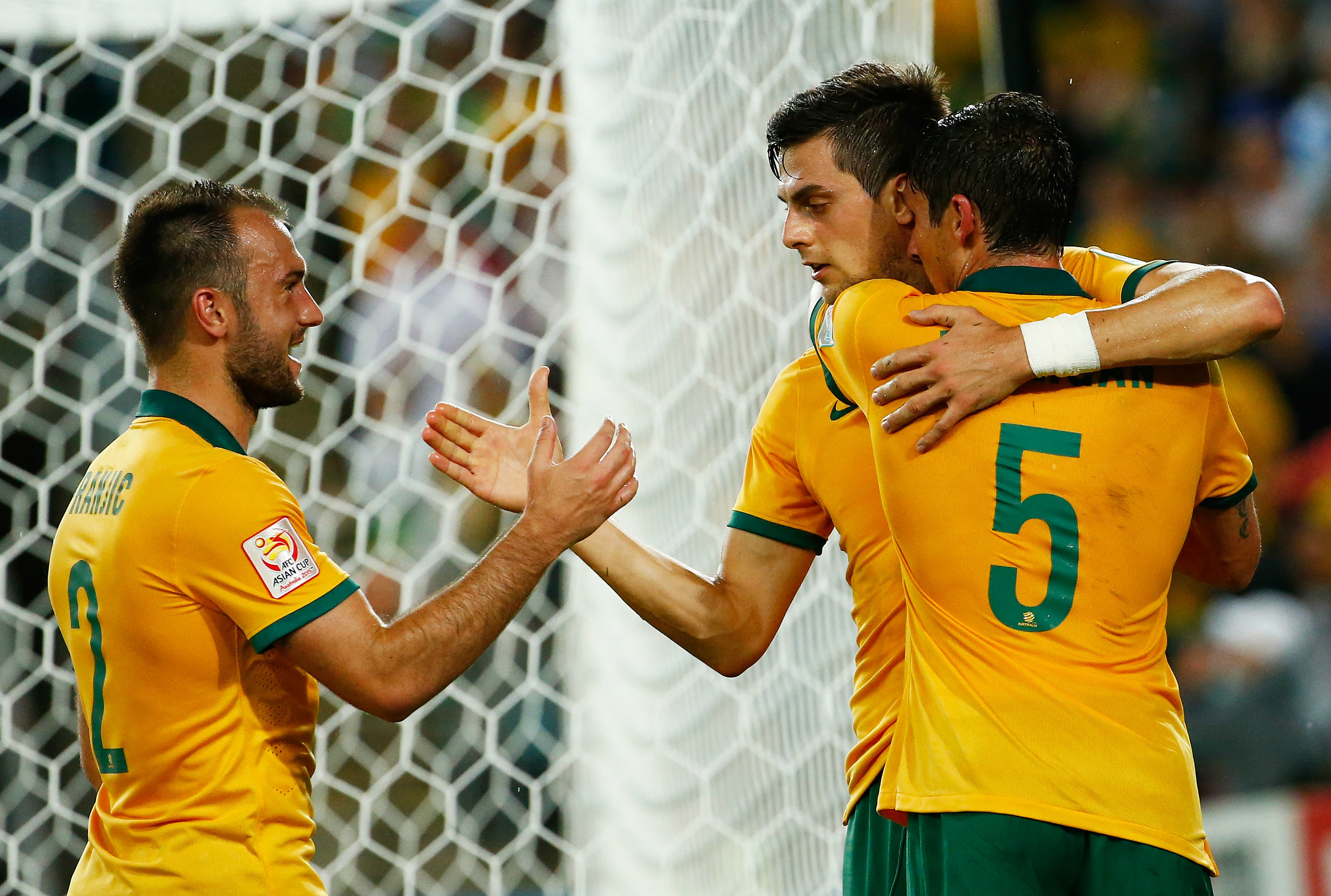 Tomi Juric scored the fourth and final goal in the big win over Oman.