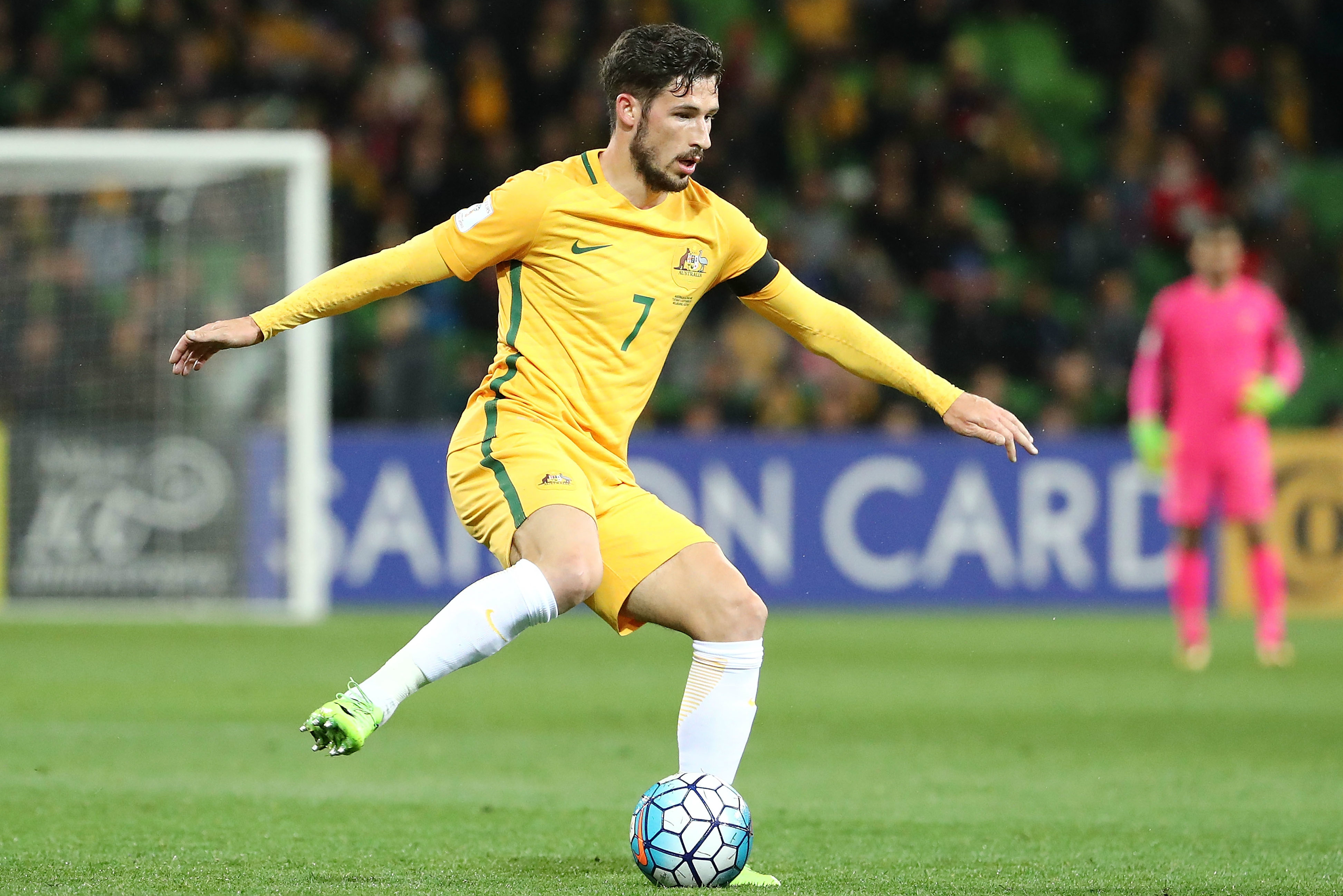 Mat Leckie will hope to bring his club form into the clash with Syria.