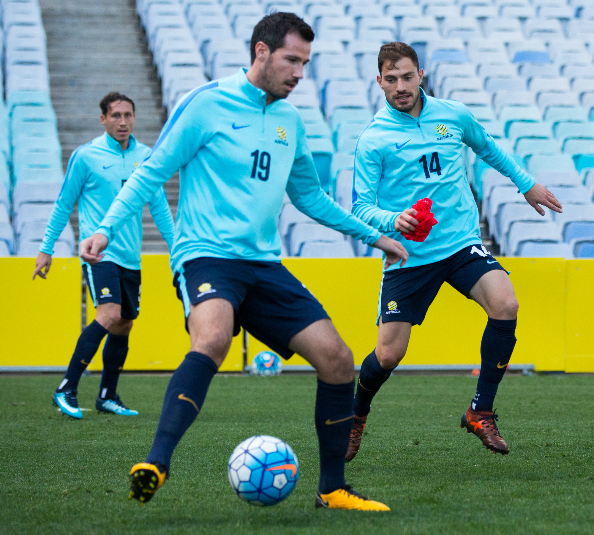 Ryan McGowan training