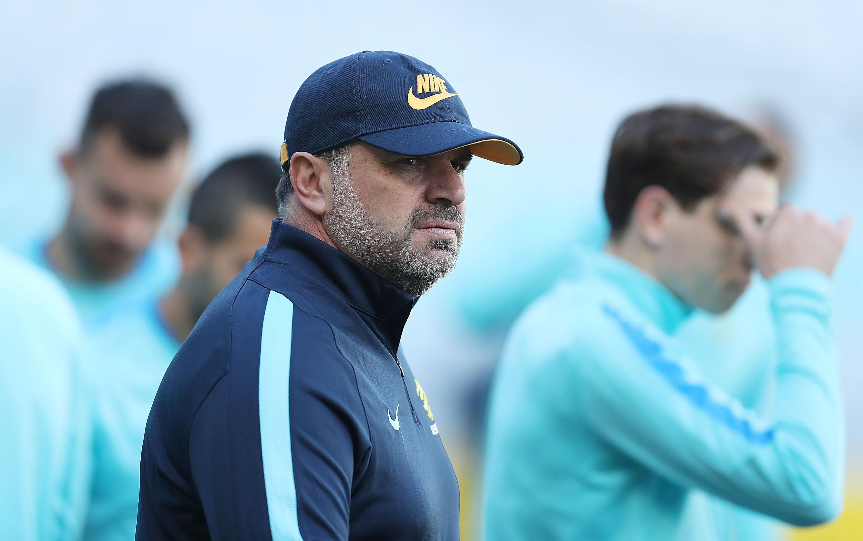Ange Postecoglou training