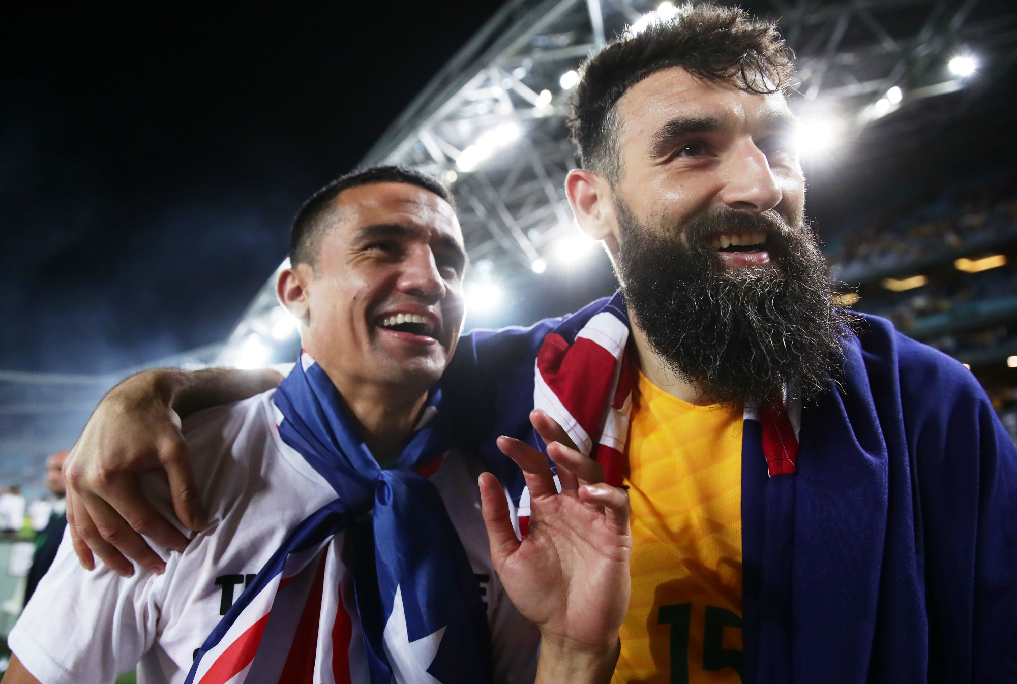 Cahill and Jedinak Cahill and Jedinak