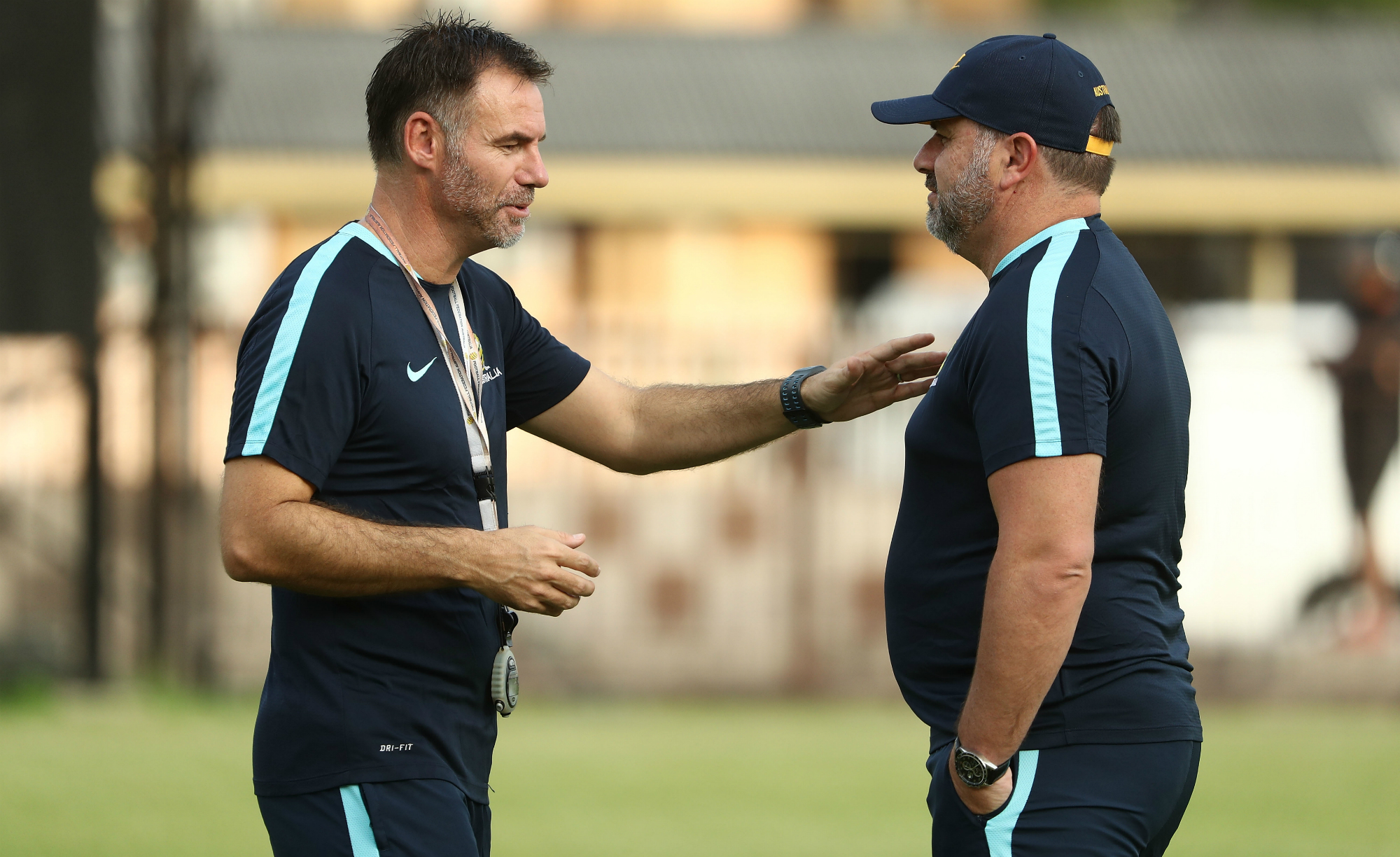Ante Milicic and Ange Postecoglou