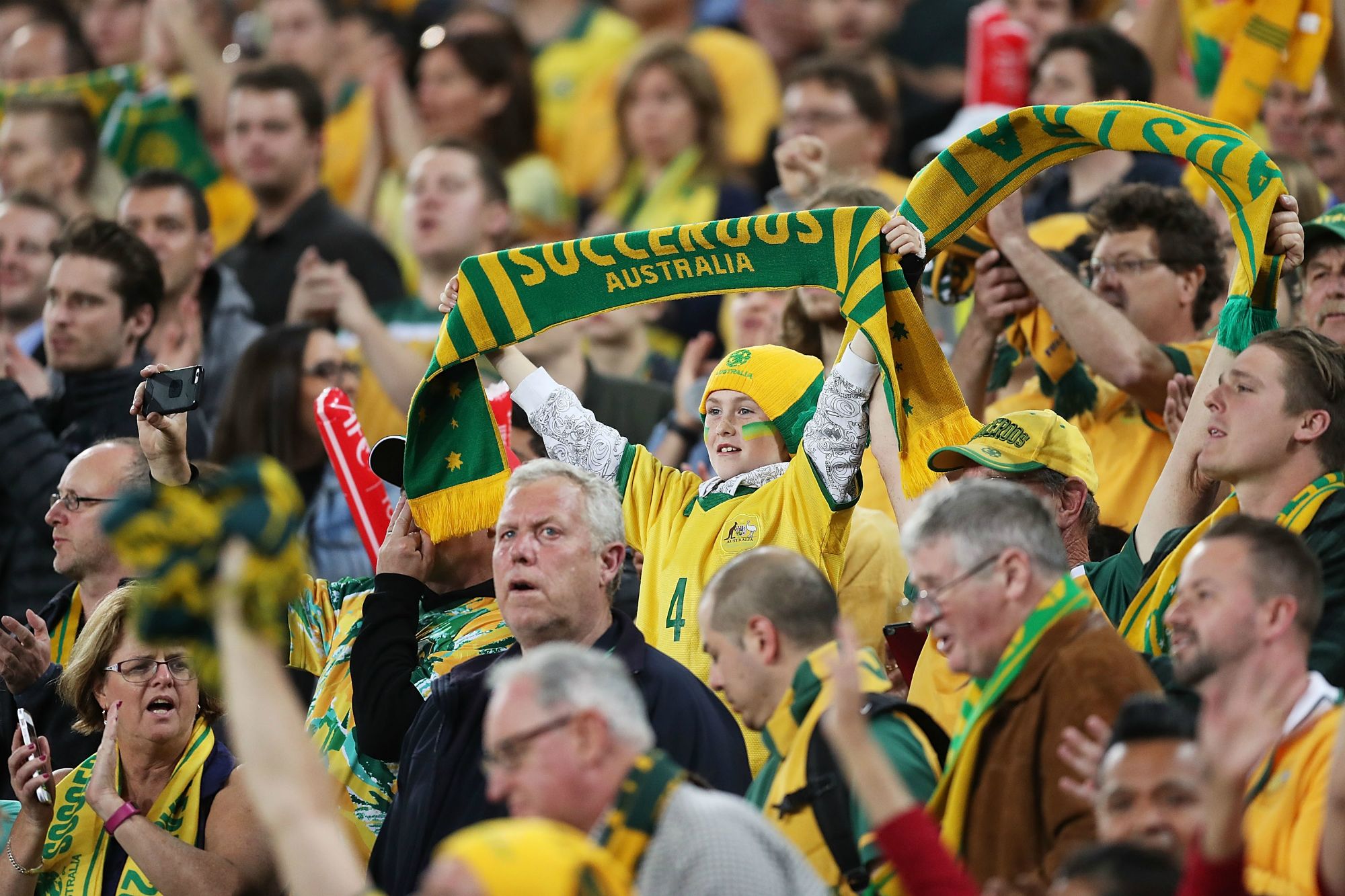 Socceroos fans