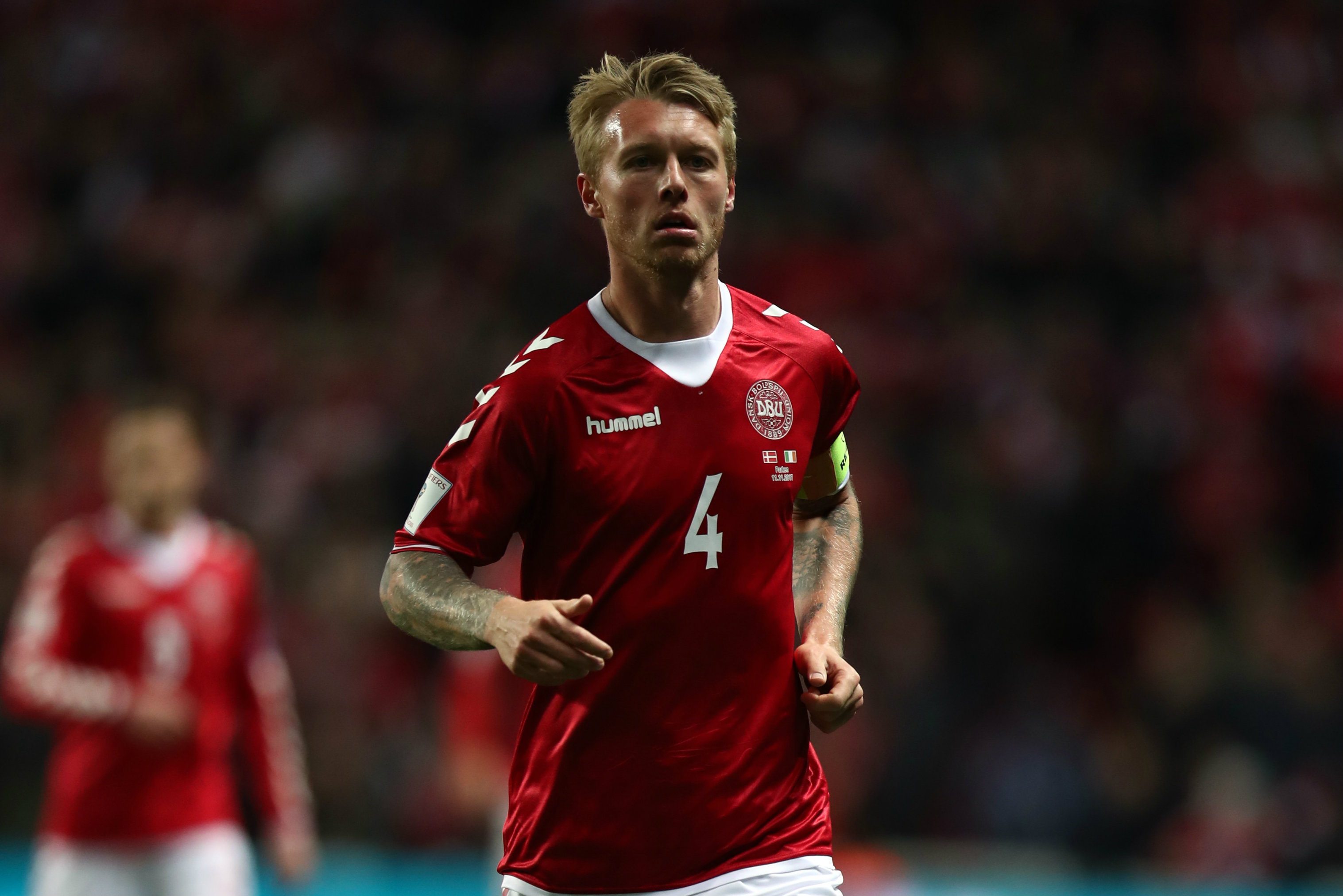 Simon Kjaer is Denmark's skipper Simon Kjaer is Denmark's skipper