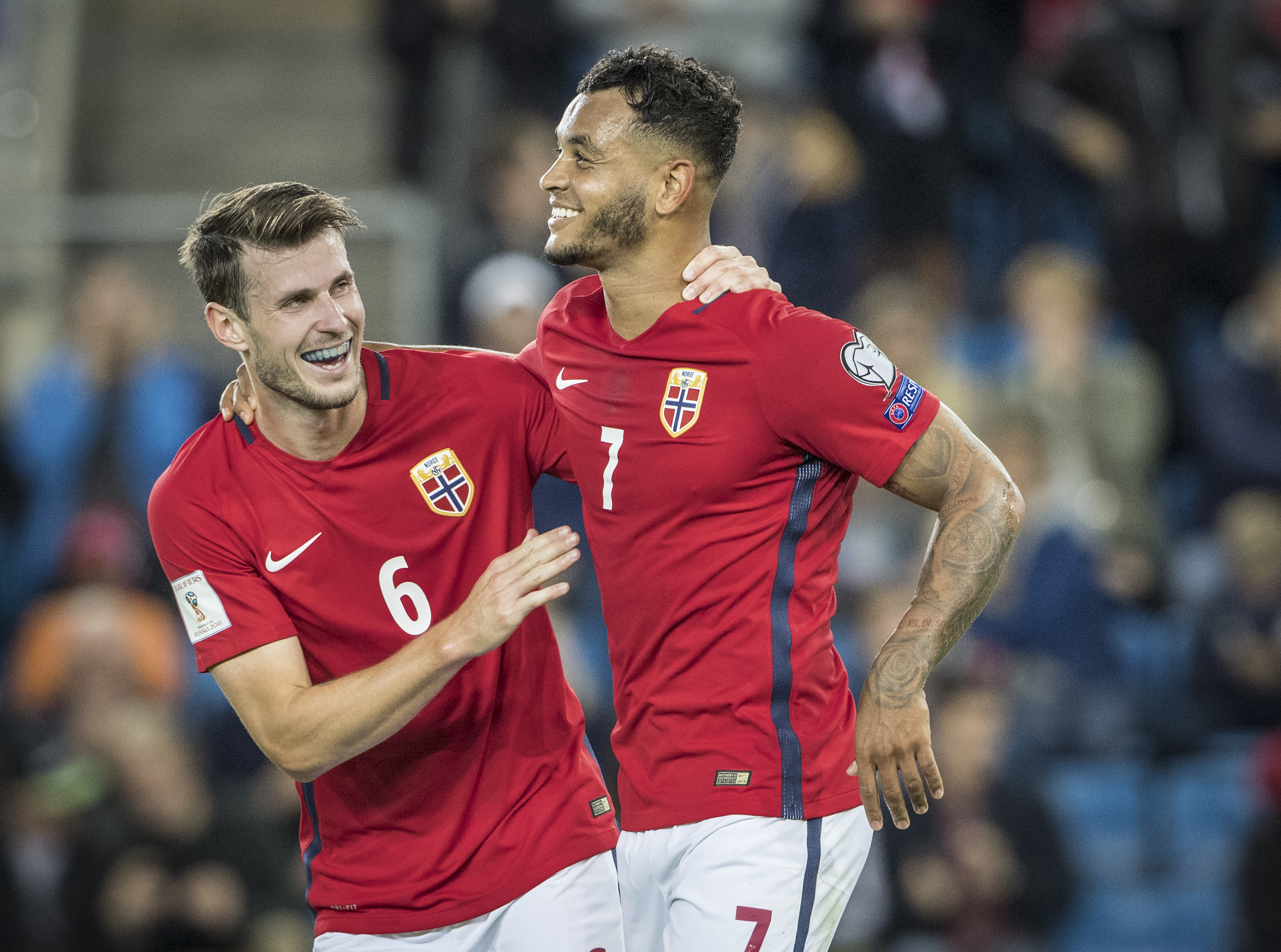 Norway striker Joshua King.