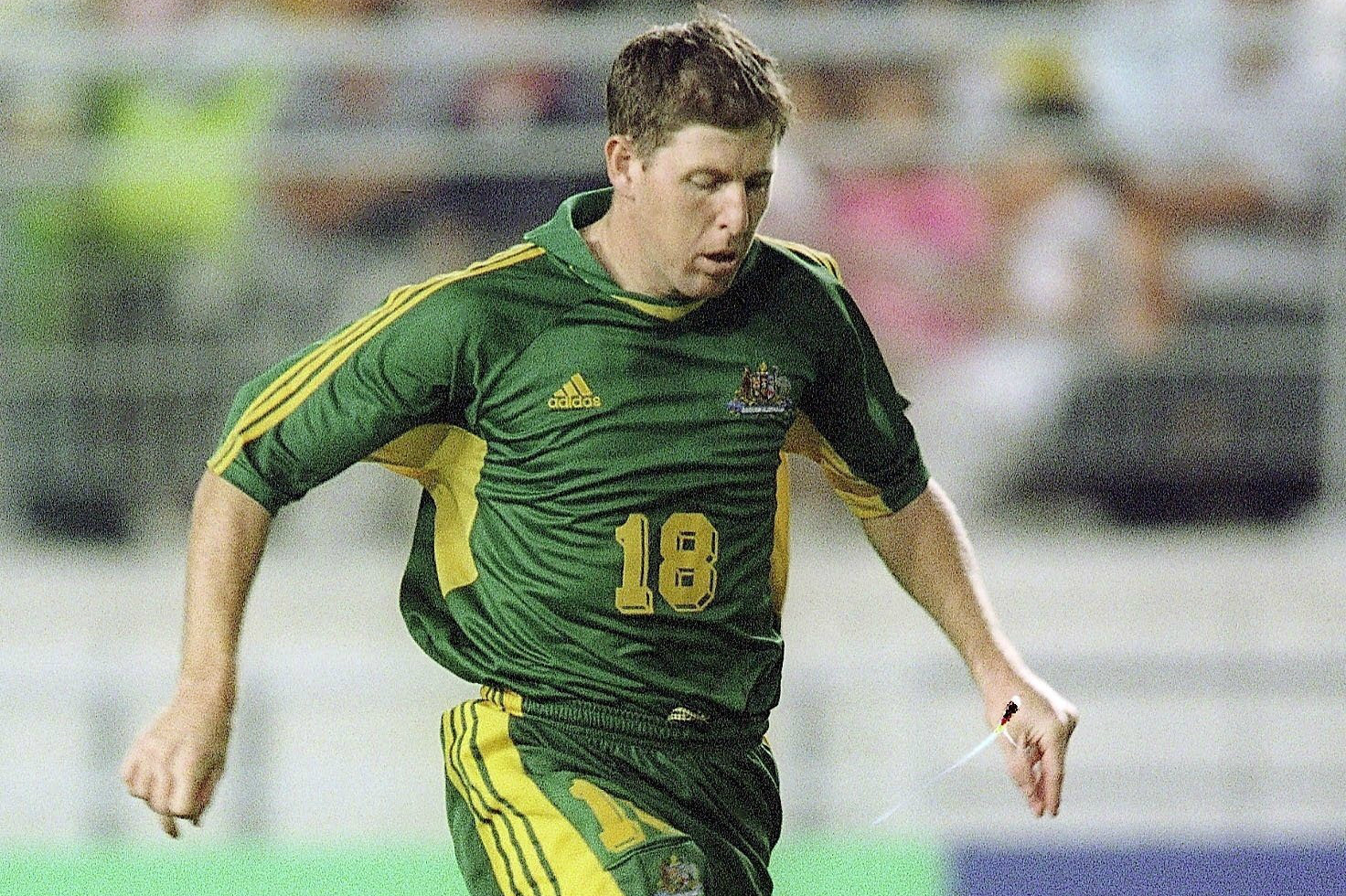 Scott Chipperfield scored against Colombia in 2001. Scott Chipperfield scored against Colombia in 2001.