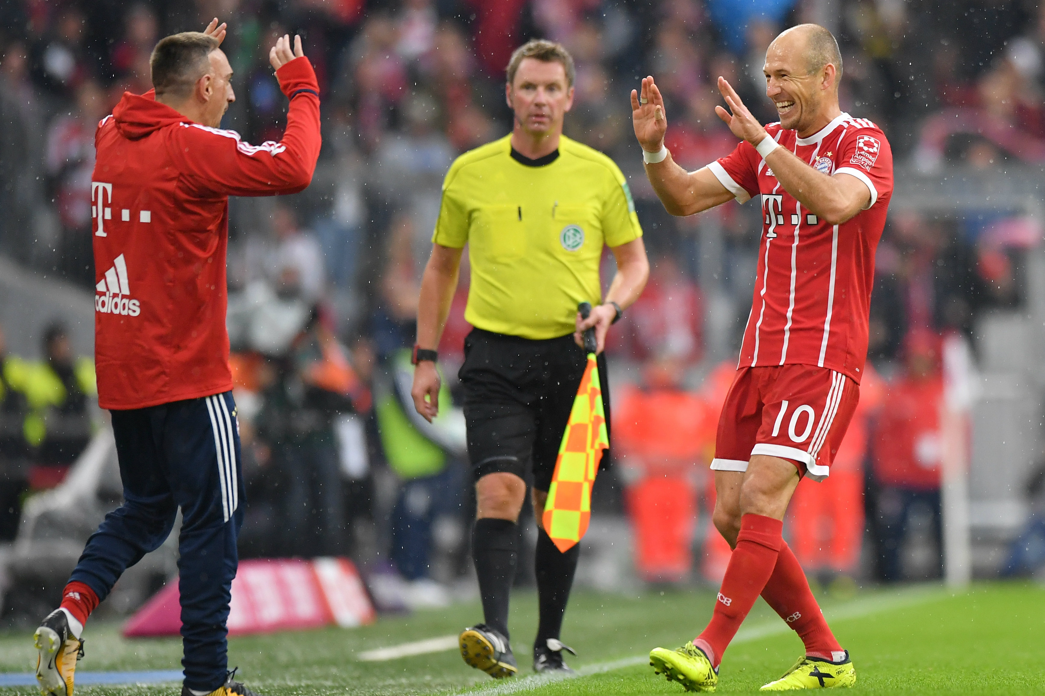 Franck Ribery; Arjen Robben Franck Ribery; Arjen Robben
