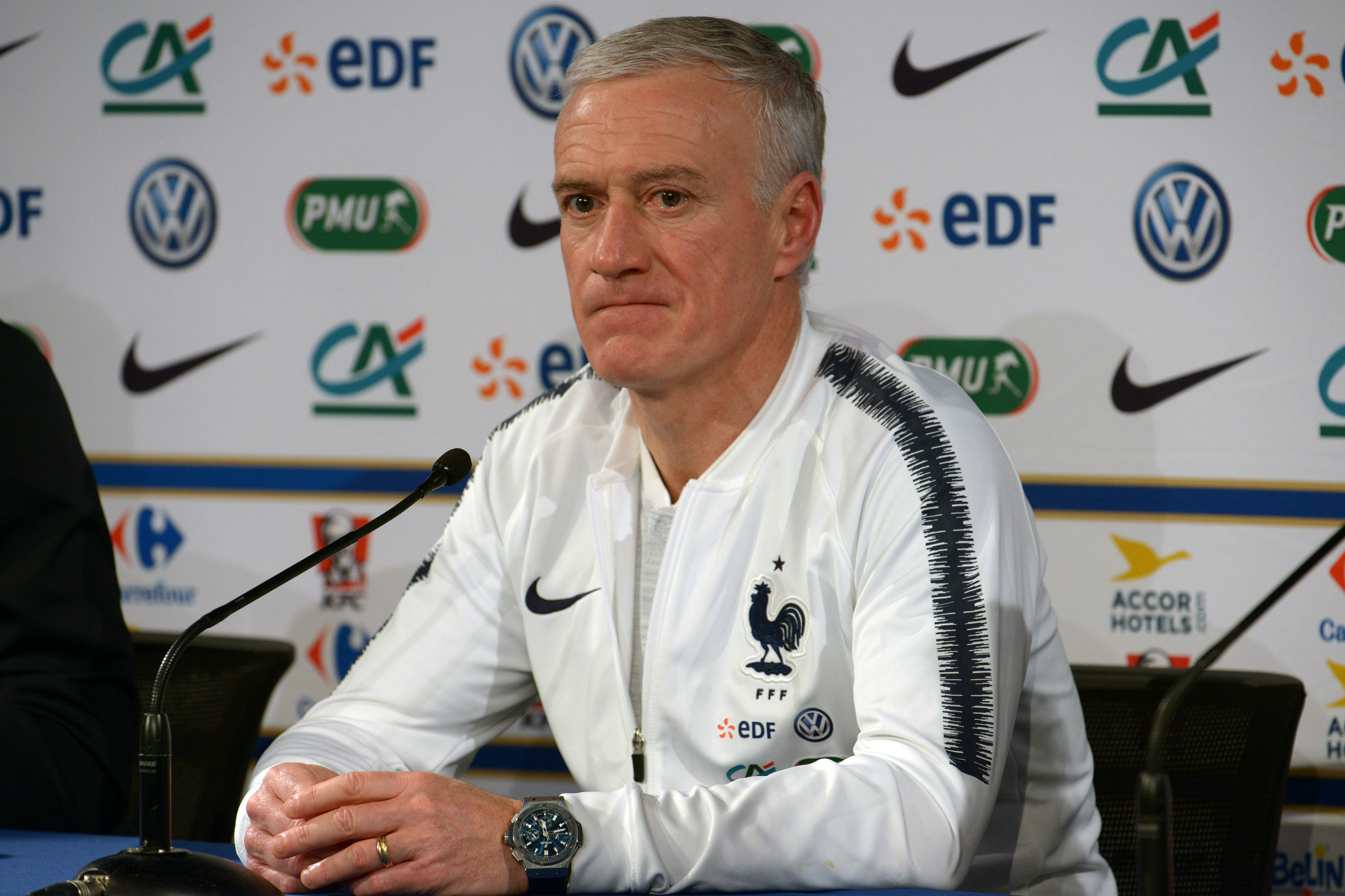 France boss Didier Deschamps France boss Didier Deschamps