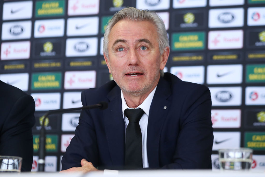 Bert van Marwijk at presser