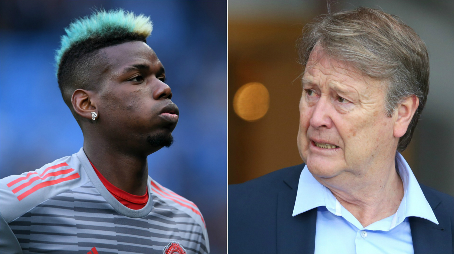 Pogba and Hareide Pogba and Hareide