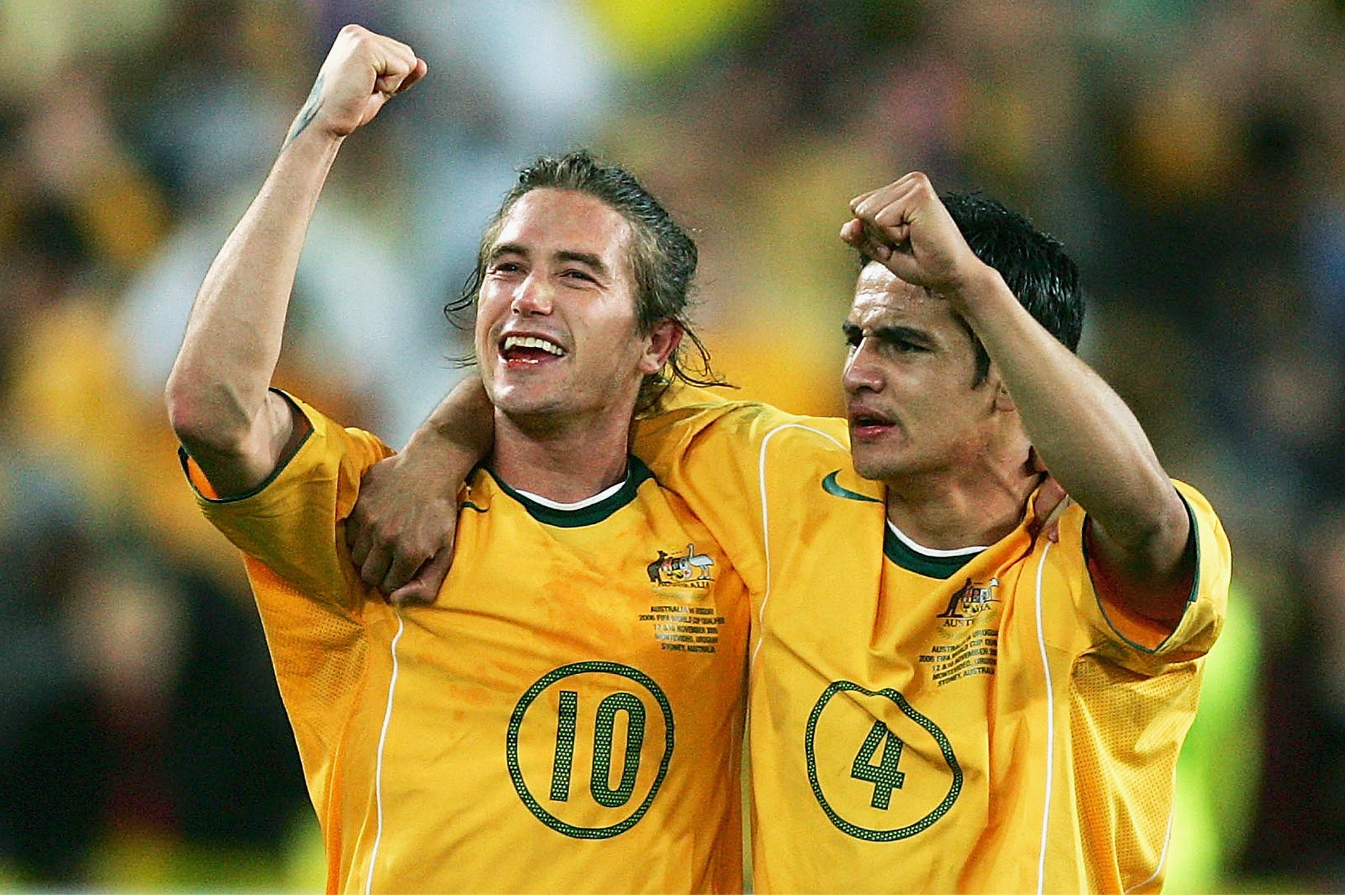 Tim Cahill Harry Kewell Tim Cahill Harry Kewell