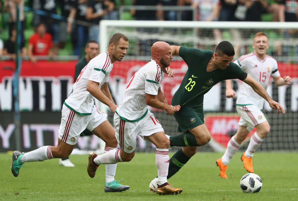 Tom Rogic against Hungary