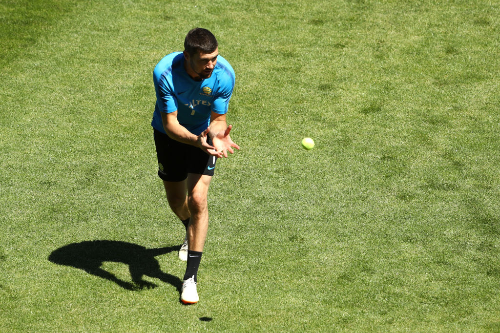 Maty Ryan during a recovery session