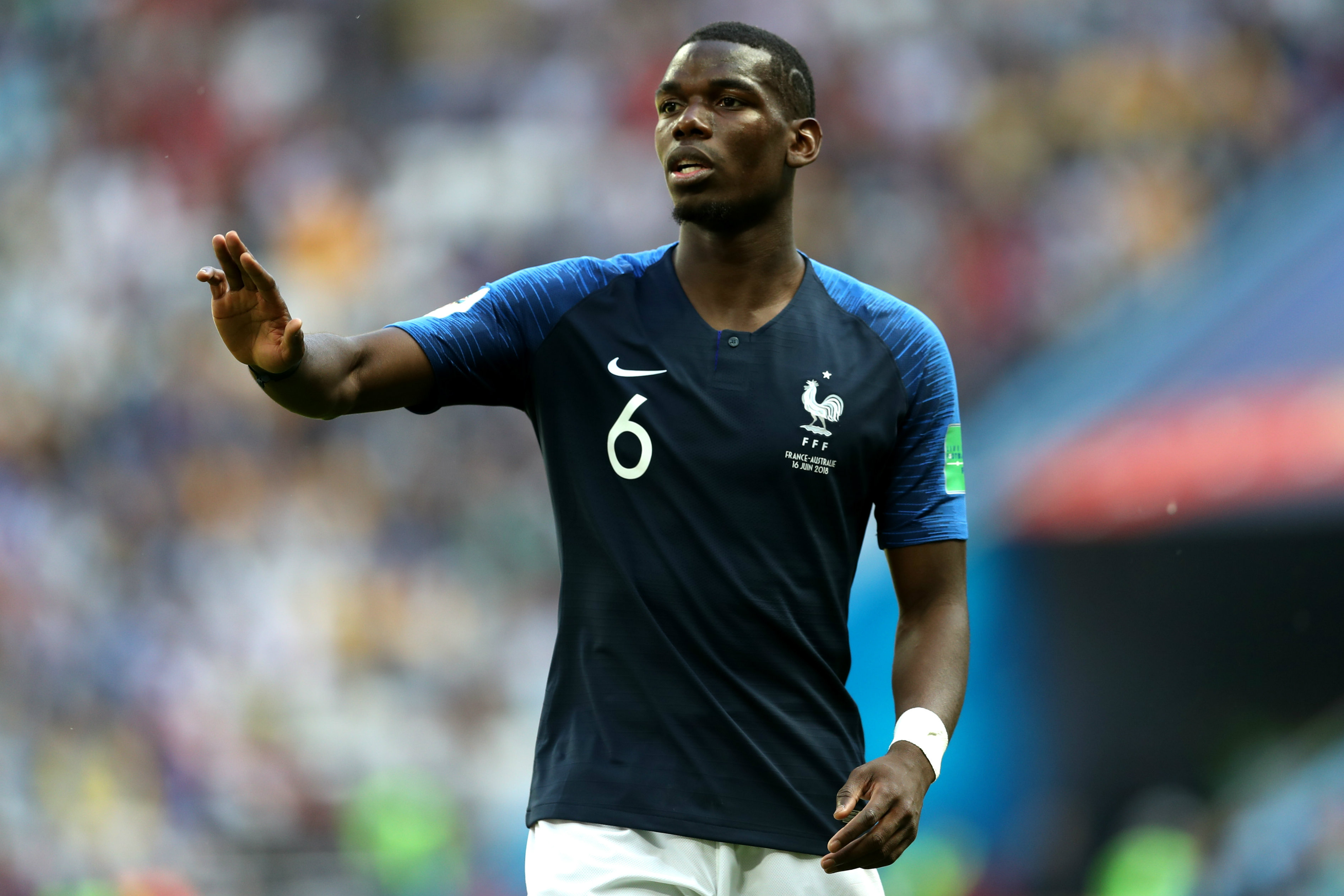 France Manchester United Paul Pogba Chris Smalling France Manchester United Paul Pogba Chris Smalling