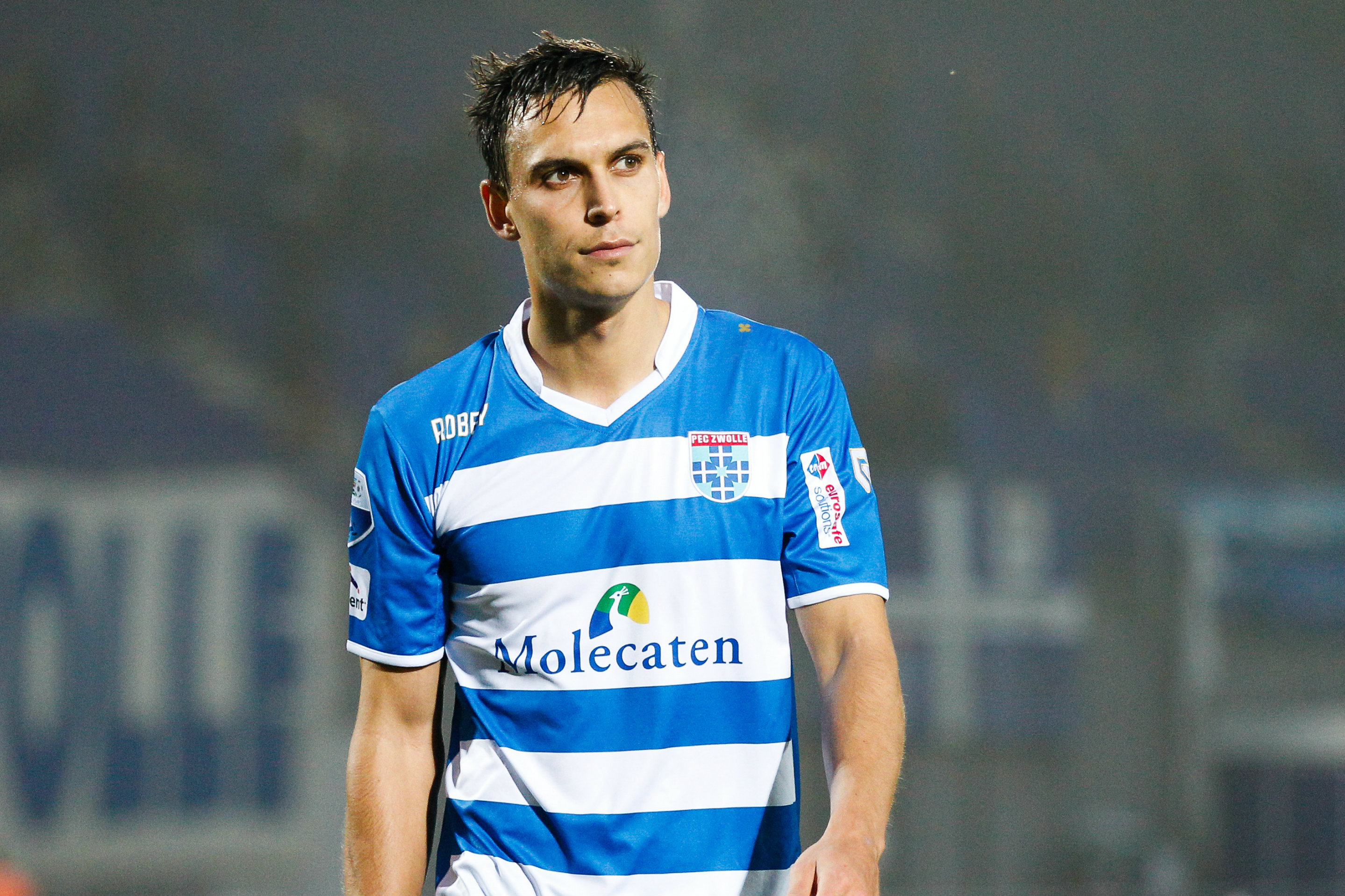 Trent Sainsbury in action for PEC Zwolle.
