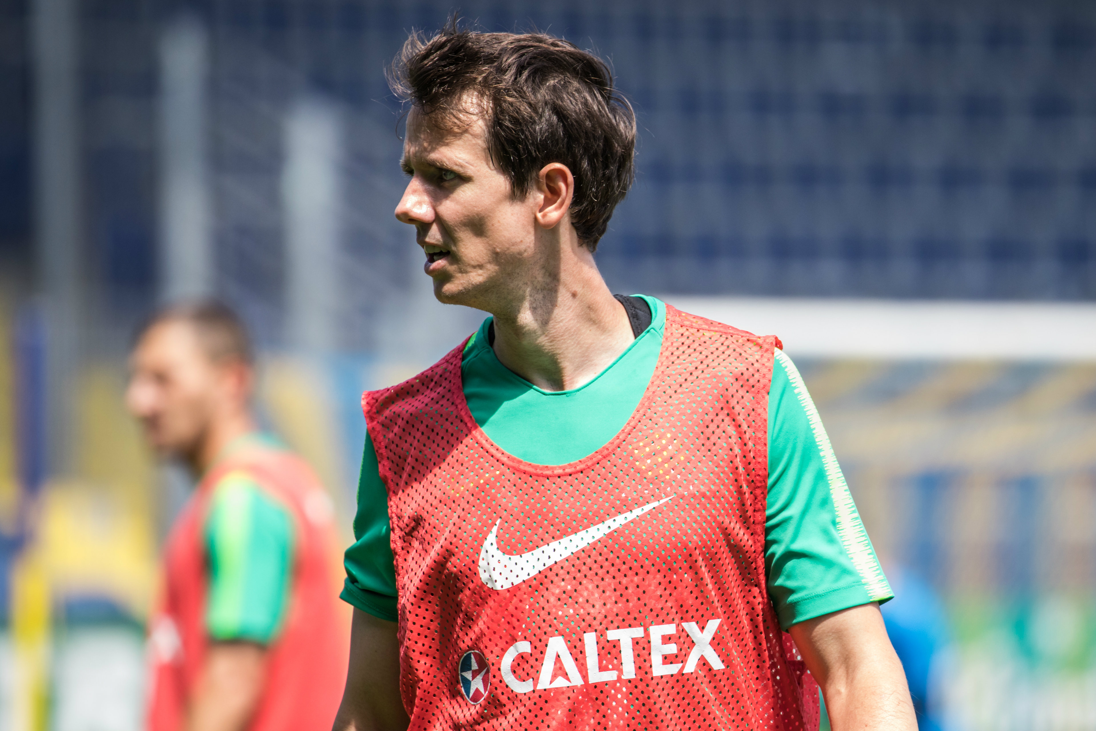 Caltex Socceroos attacker Robbie Kruse.