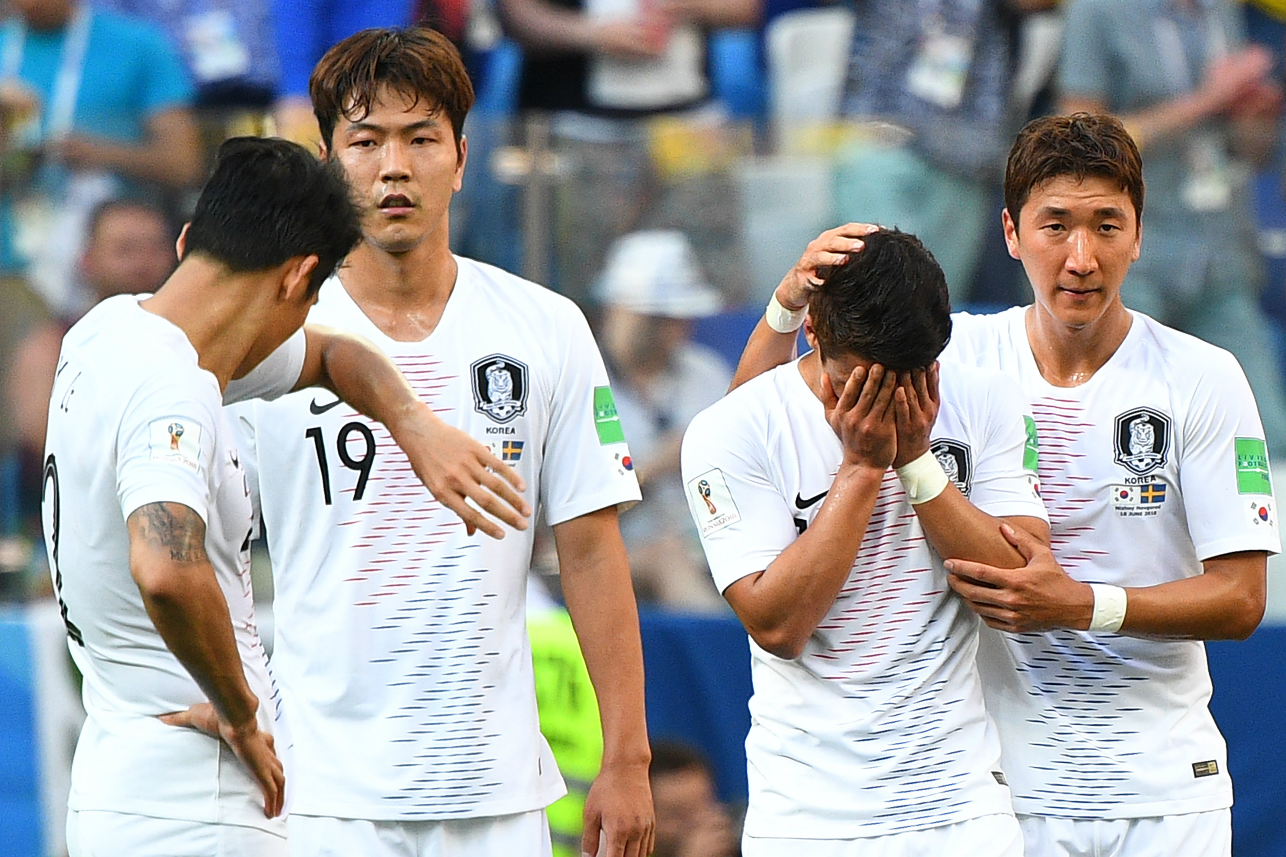 Korean players disappointed Korean players disappointed