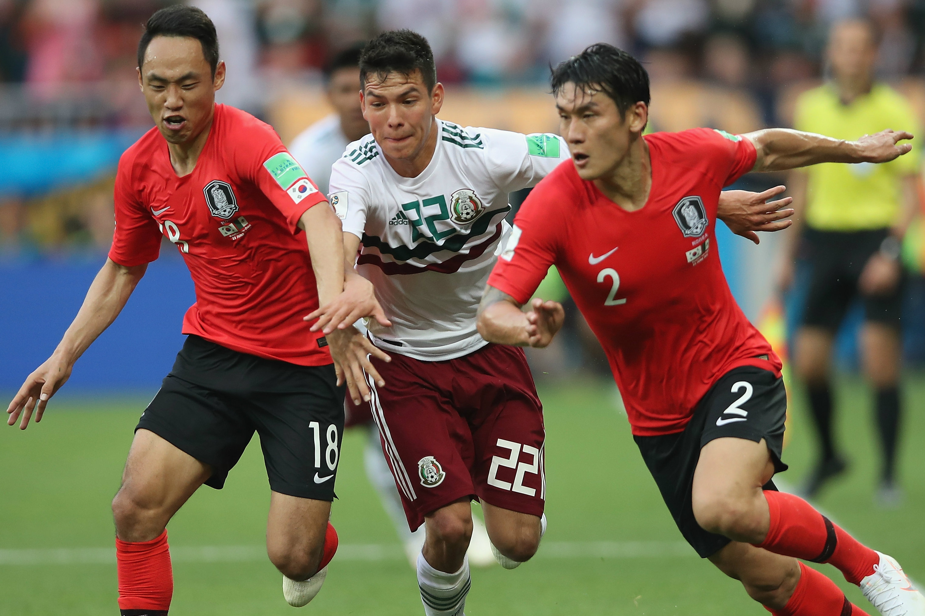 Korea v Mexico Korea v Mexico