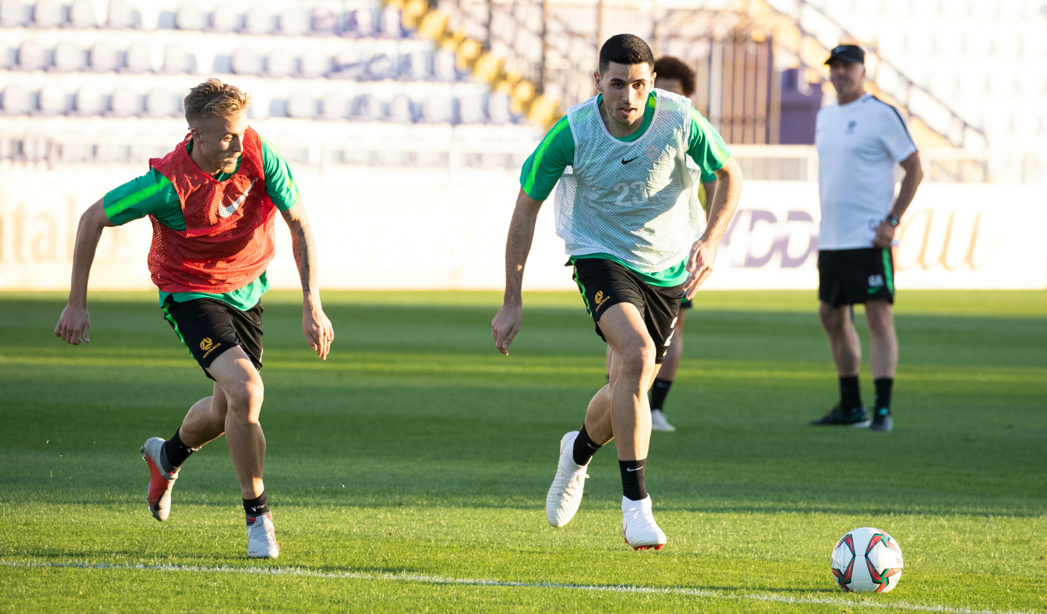Jimmy Jeggo and Tom Rogic