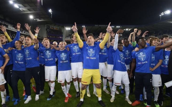 Genk celebrate their title