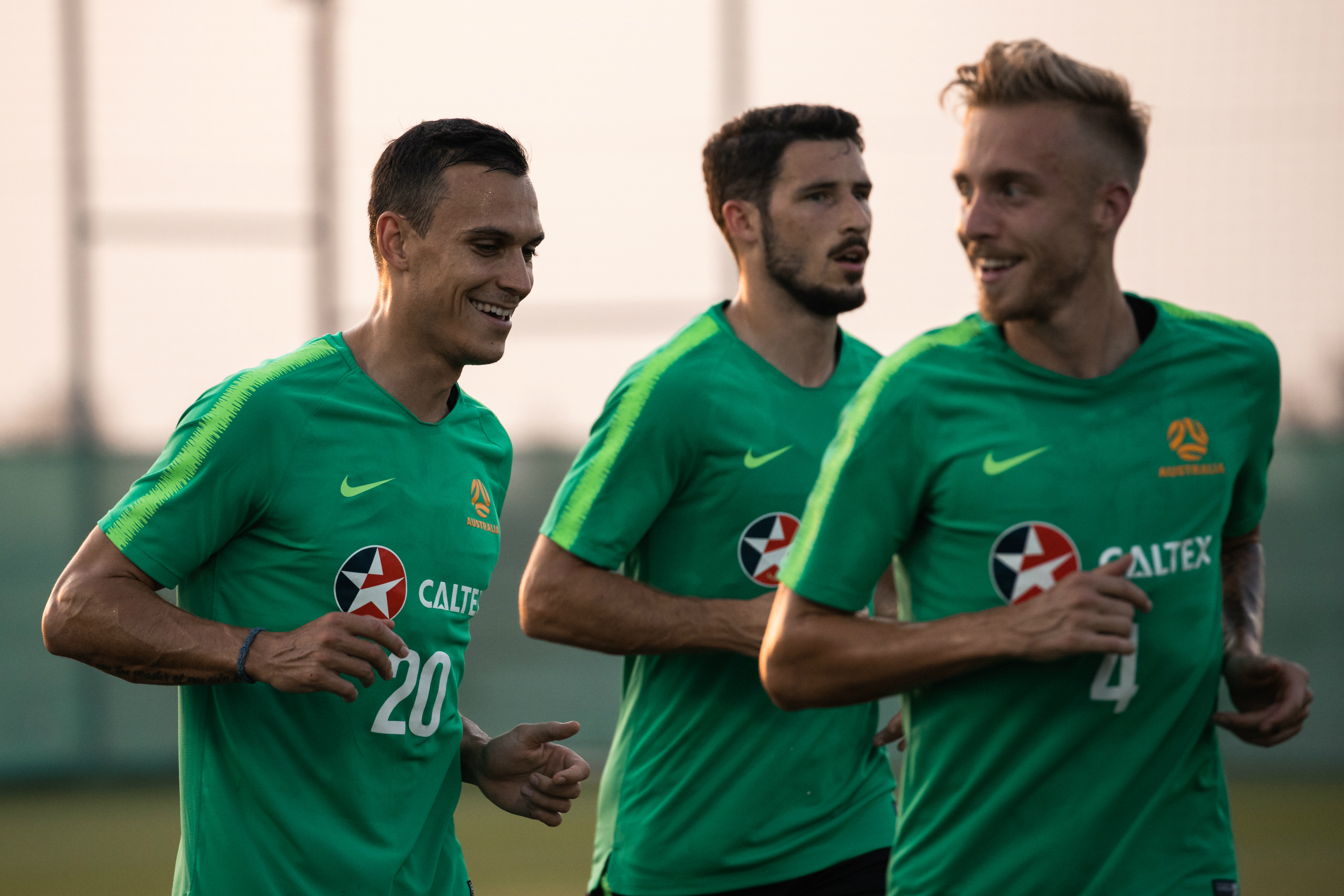 The week-long camp in Dubai is just what the Caltex Socceroos needed, according to Trent Sainsbury The week-long camp in Dubai is just what the Caltex Socceroos needed, according to Trent Sainsbury