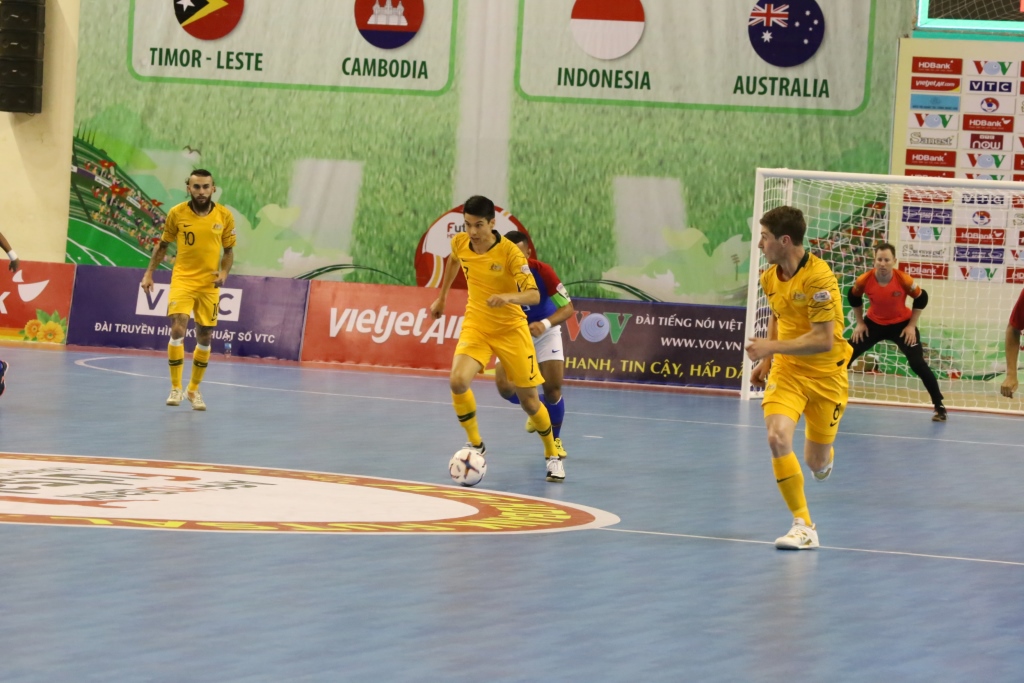 Futsalroos v Malaysia - Pic by Mark Seeto