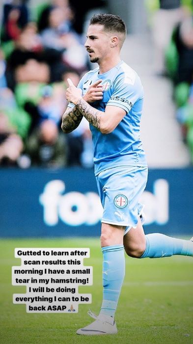 Jamie Maclaren's Instagram post