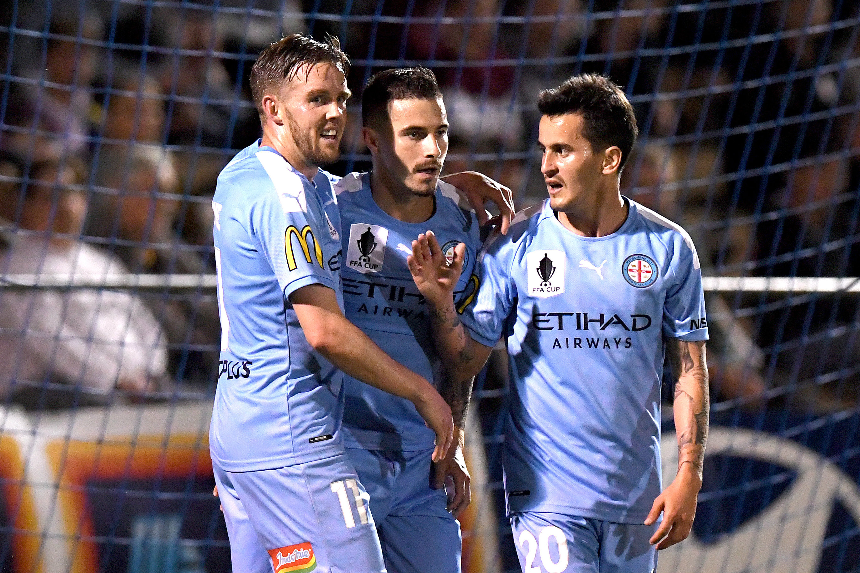 Craig Noone and Jamie Maclaren have struck up an excellent partnership so far Craig Noone and Jamie Maclaren have struck up an excellent partnership so far