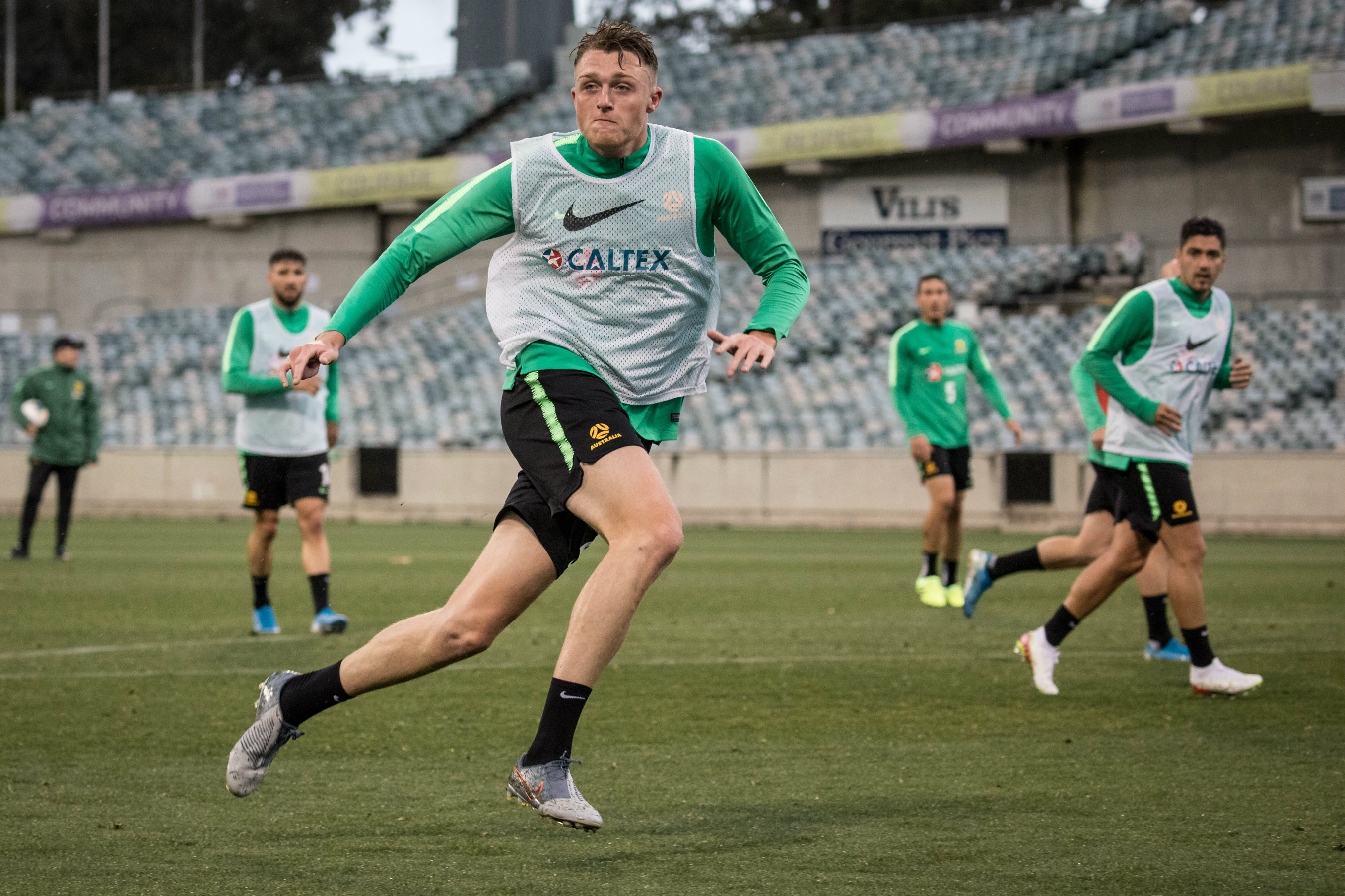 Socceroos prepare for Nepal in Canberra Socceroos prepare for Nepal in Canberra