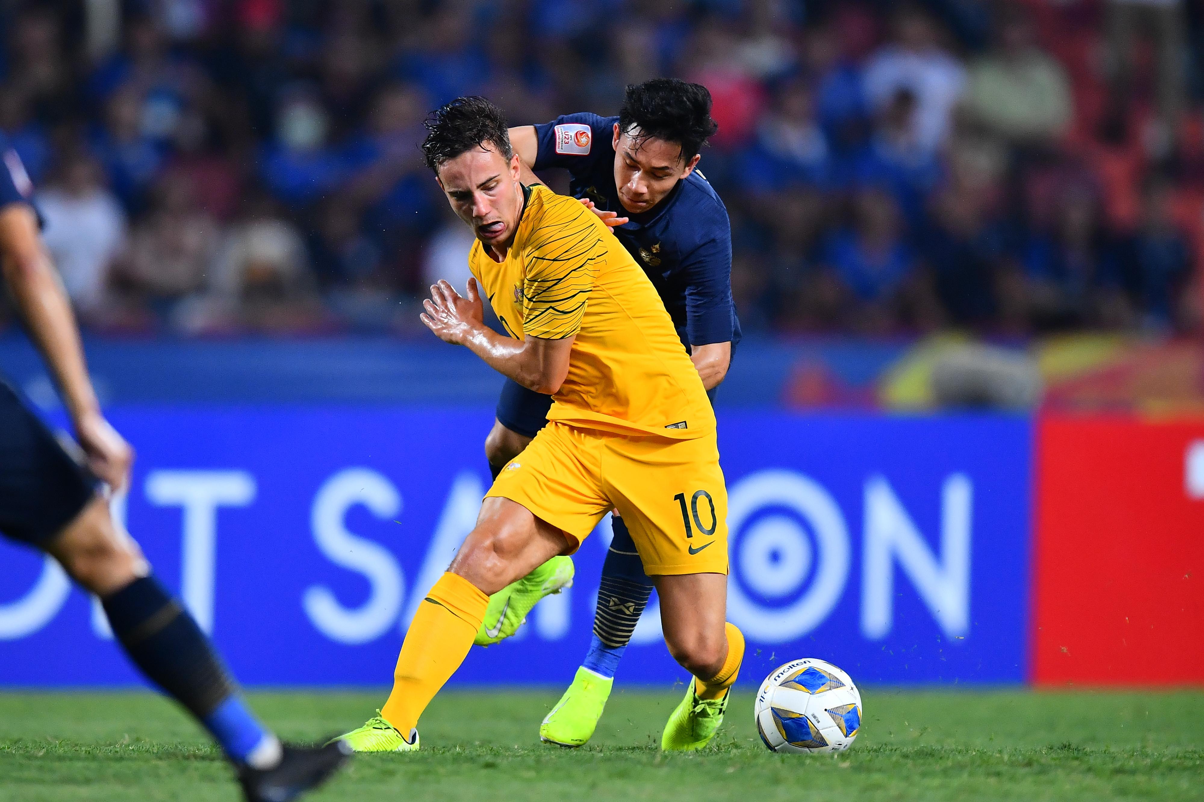 Australia U-23 midfielder Denis Genreau