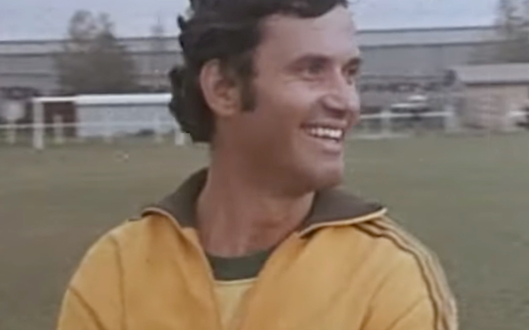 Rale Rasic in Socceroos training in 1974 Rale Rasic in Socceroos training in 1974