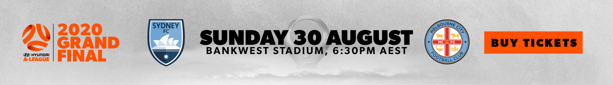  Hyundai A-League 2020 Grand Final - Thin Banner