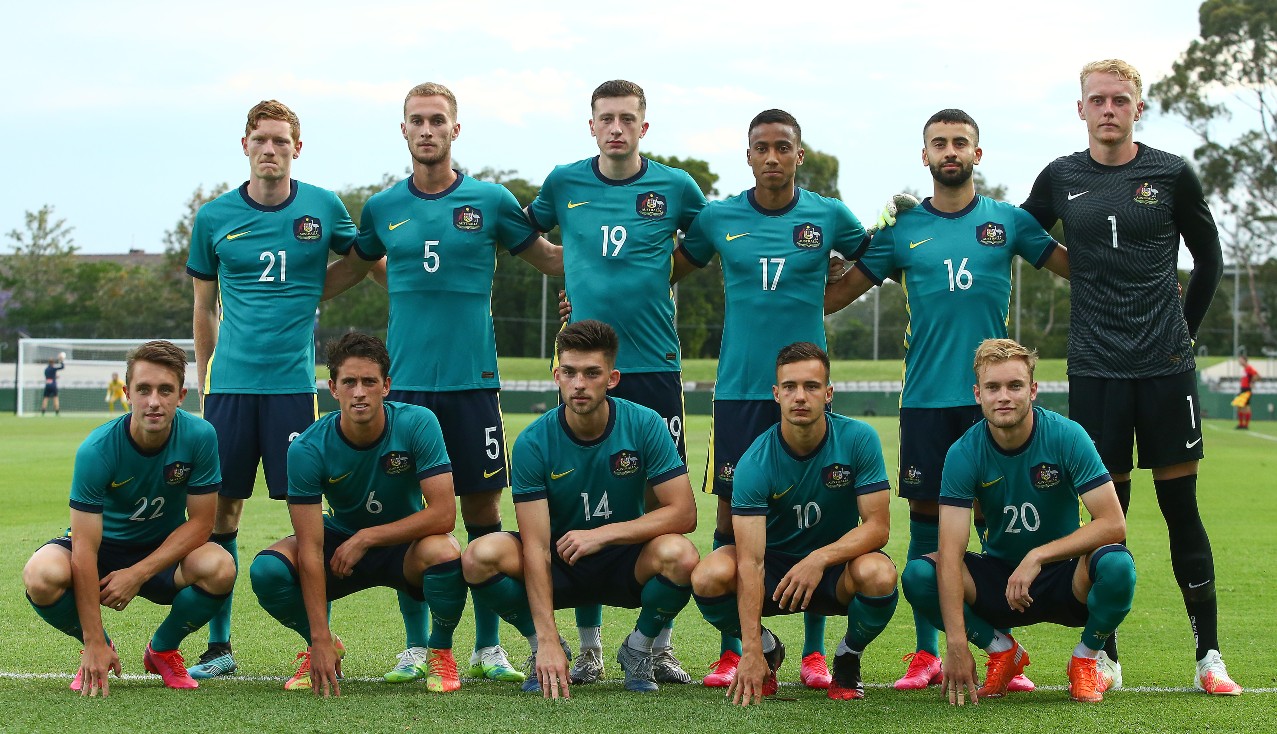 Australia U-23 Men's v Sydney FC - starting XI