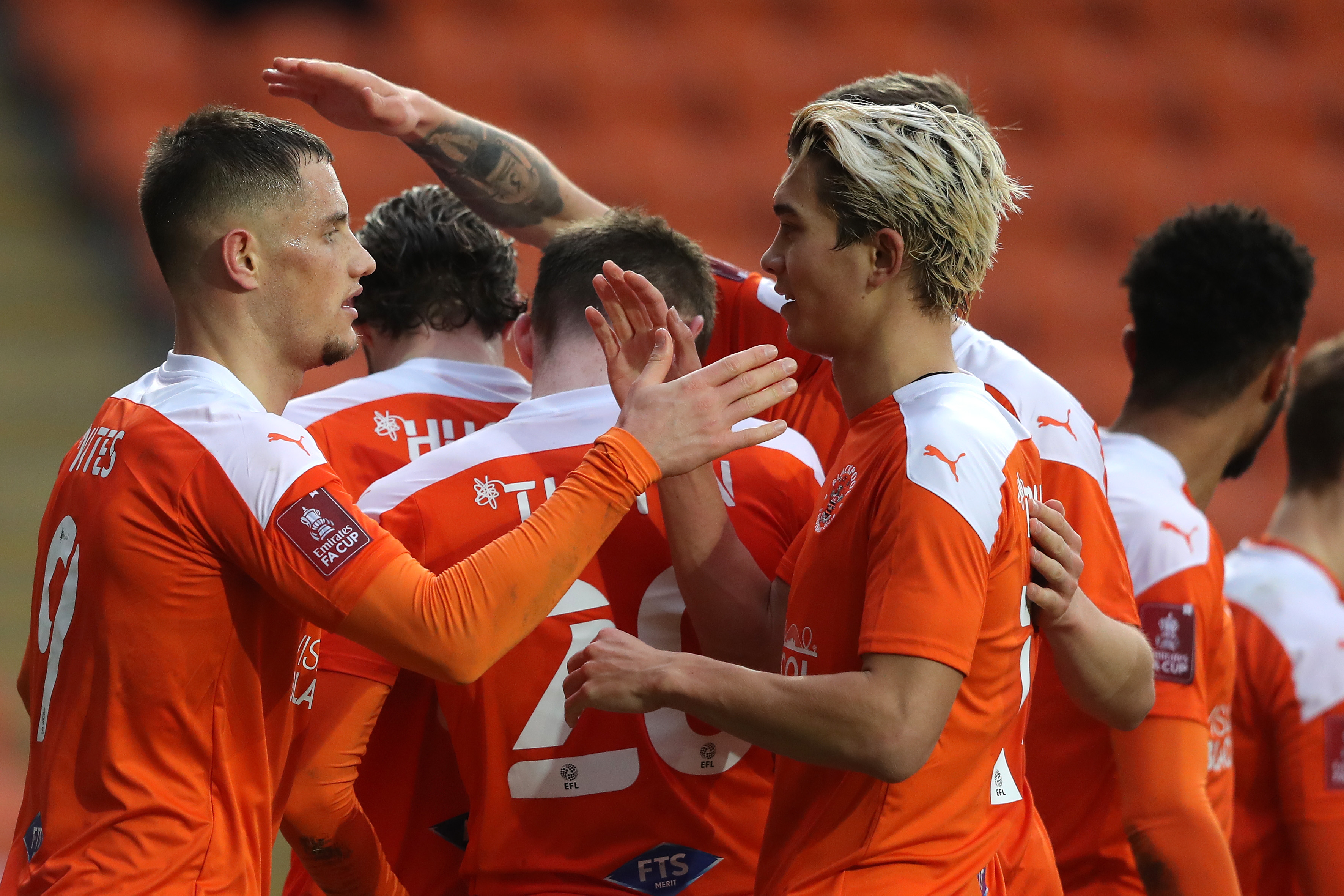 Kenny Dougall Blackpool vs West Brom