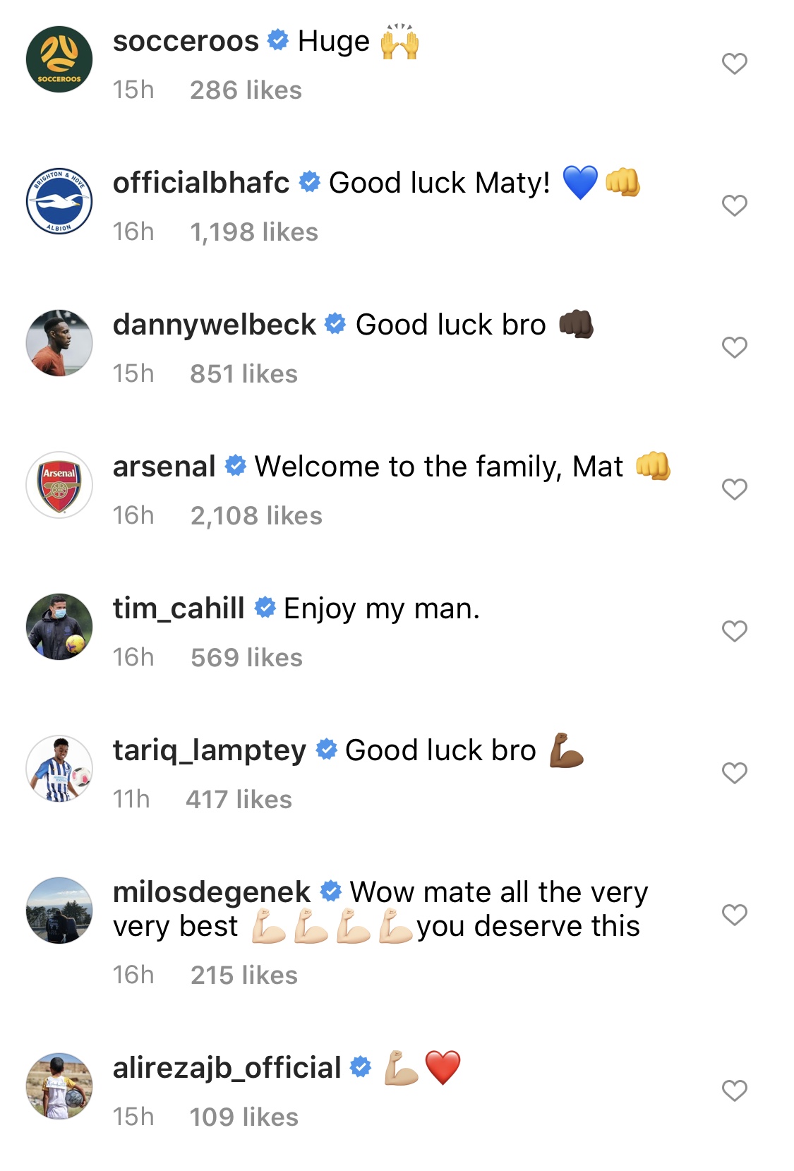 Maty Ryan Reactions