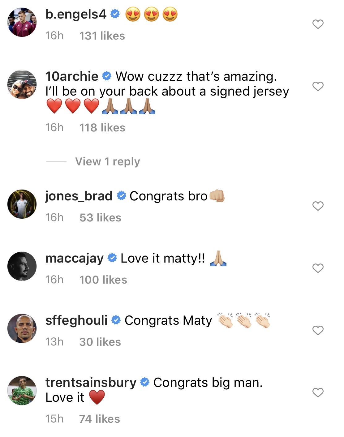 Maty Ryan Reactions