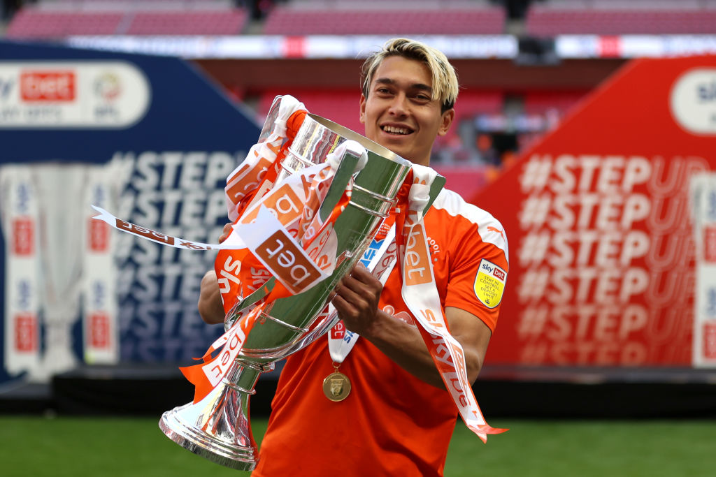 Dougall comes into the Socceroos squad high on confidence after starring in Blackpool's playoff final
