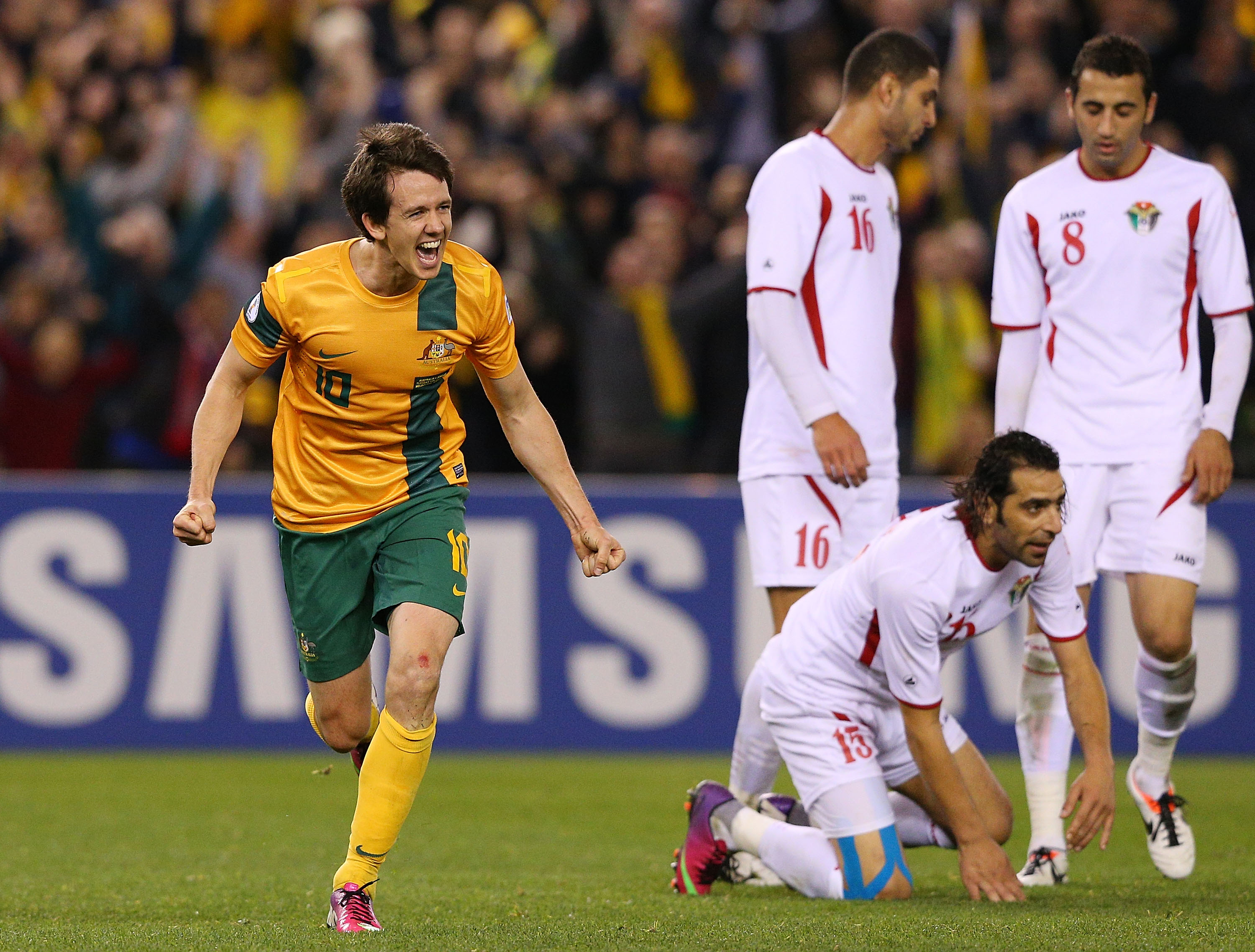Robbie Kruse Socceroos v Jordan 2013