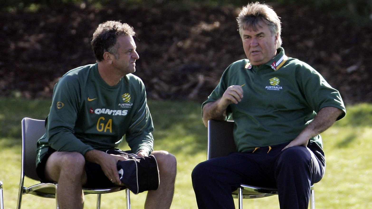 Graham Arnold Guus Hiddink Graham Arnold Guus Hiddink