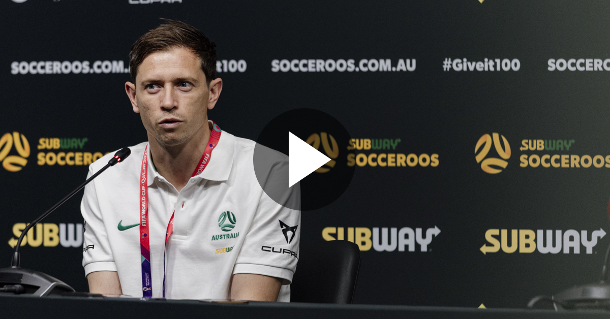 WATCH: Craig Goodwin and Cammy Devlin Day 4 Press Conferences | Socceroos