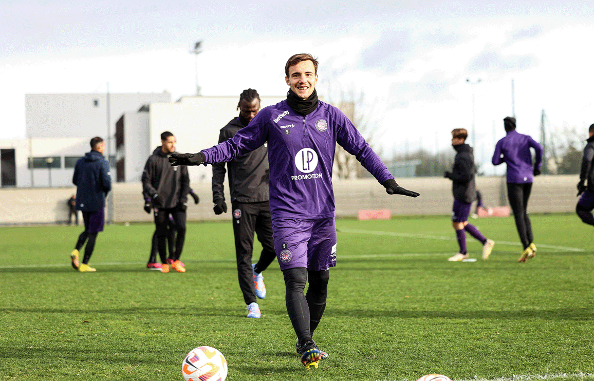 denis genreau returns Toulouse training