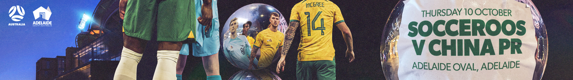 Socceroos vs China PR thin banner