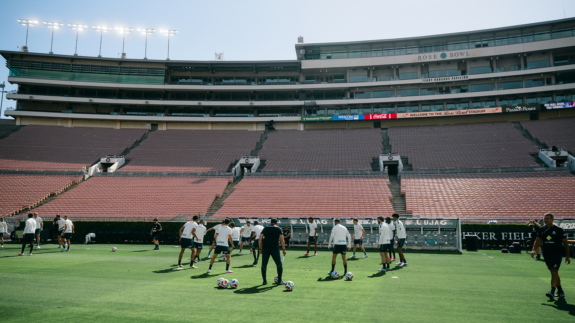 Rose Bowl Stadium - Socceroos