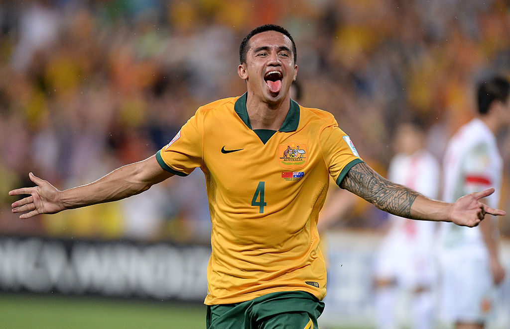 The 2015 AFC Asian Cup saw Cahill score an audacious bicycle kick versus China The 2015 AFC Asian Cup saw Cahill score an audacious bicycle kick versus China