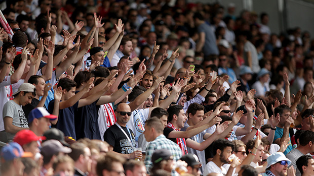 More than 15,000 fans watched Melbourne City FC take on Newcastle Jets.